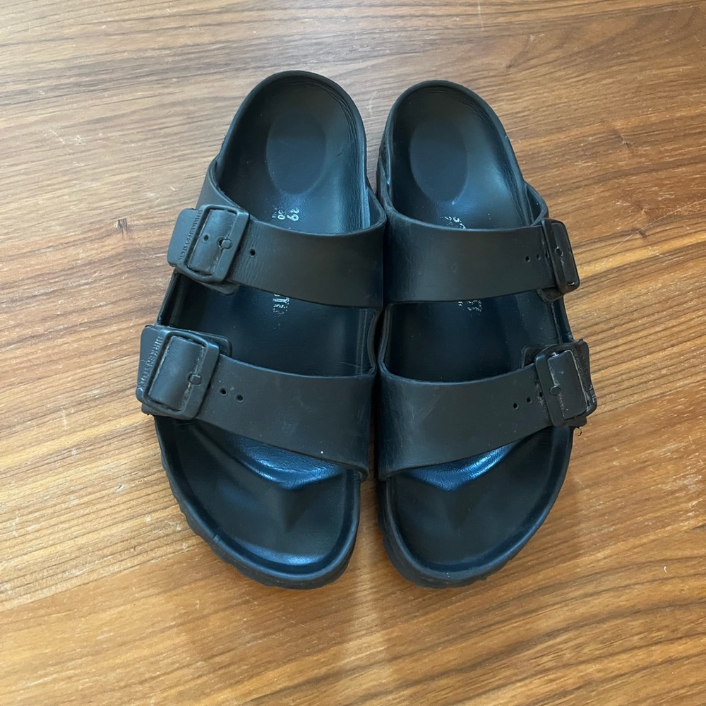 Birkenstock Eva Arizona black slippers